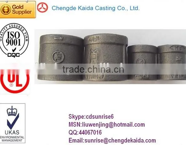 NPT Thread China Factory Malleable Iron Pipe Fittings UL/FM photo-4