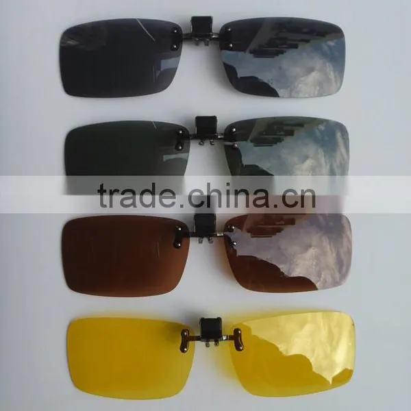 Strong Light Resistance Easy Drive Sunglasses Clip photo-2