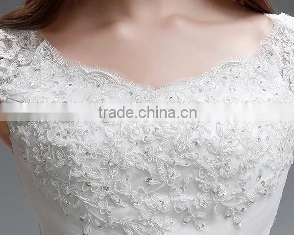 Women's New White Slash Neck photo-6