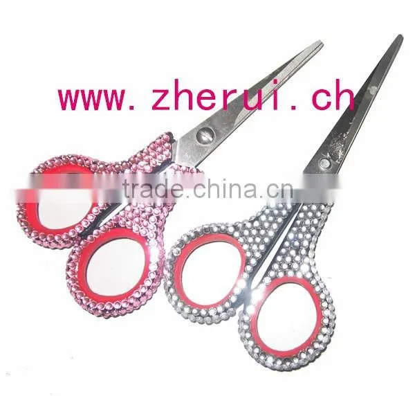 bling rhinestone beauty barber hairdressing scissor