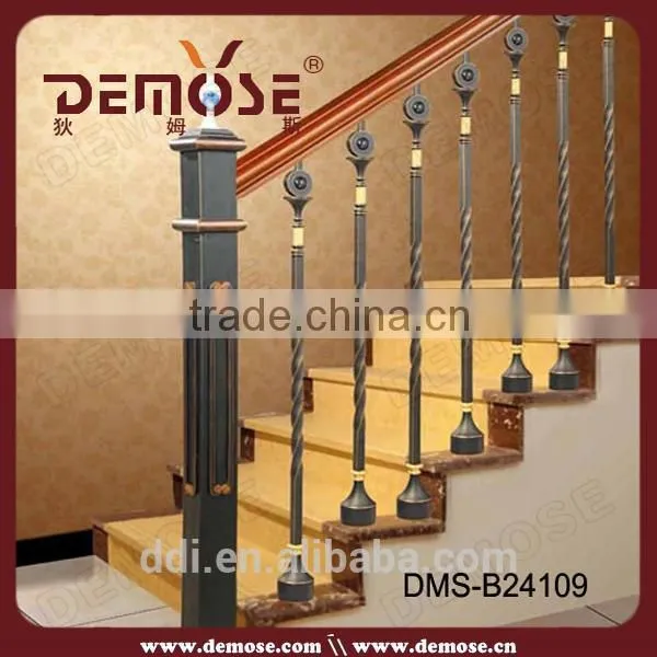Iron Stair Handrail Cast Iron Railing Parts Iron Fences for Homes photo-3