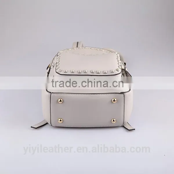 4022 Wholesale Custom Backpack 2016 Fashion Backpack From Guangzhou Paparazzi Leather Factory photo-3