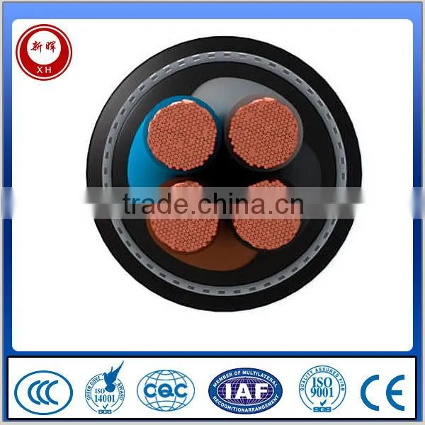 0.6/1KV Copper or Aluminum Conductor XLPE Insulated Armoured LV Electric Cable photo-2