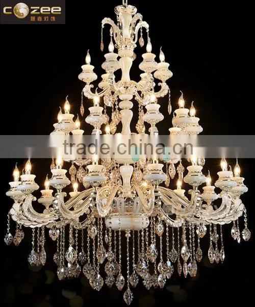 Modern Luxury Large Big Hotel Lobby Crystal Chandelier Lighting CZ5028/34