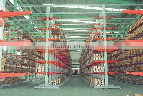 Double Side Heavy Duty Cantilever Storage Pallet Racking photo-3