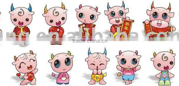 3D Plastic Animal Toys