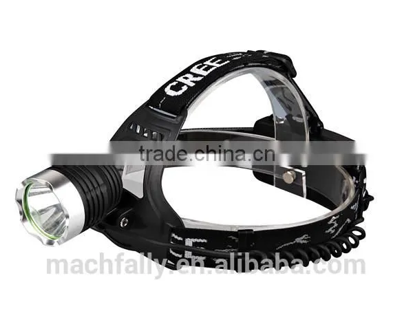 Waterproof Outdoor Usage 500 Lumens High Power Xml T6 Led Headlamp 3 Mode Led Headlamp Rechargeable Led Headlamp photo-3