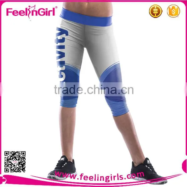 Polyester Microfiber Sports Wear Fabric Push Up Fitness Leggings photo-4