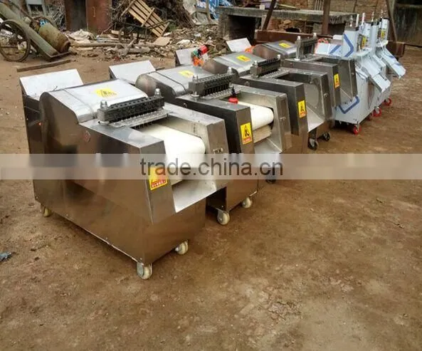 Stainless Steel Whole Chicken Cut Machine/chicken Cube Cutting Machine for Sale photo-2