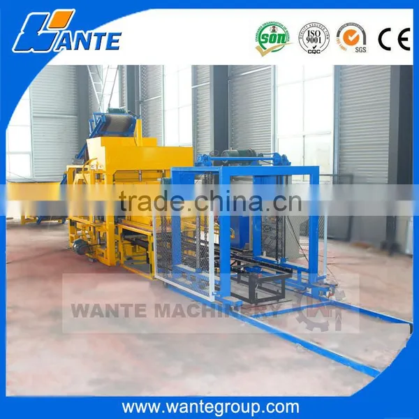 WANTE MACHINERY Multi Purpose QT4-18 Fully Automatic and High Density Concrete Block Making Machine Supplier's Choice photo-2