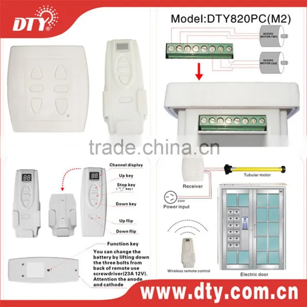 Motor Wireless Controller 190VAC-240VAC DTY820PC(M2) photo-2