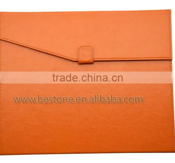 Fully Custom Leather File Document Bag Pocket photo-5