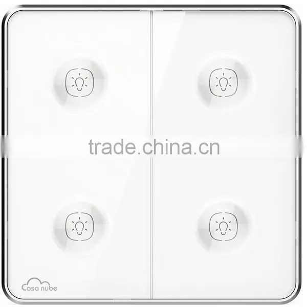 Smart Home System 4-Way Zigbee Lighting Controller(No Dimming)i