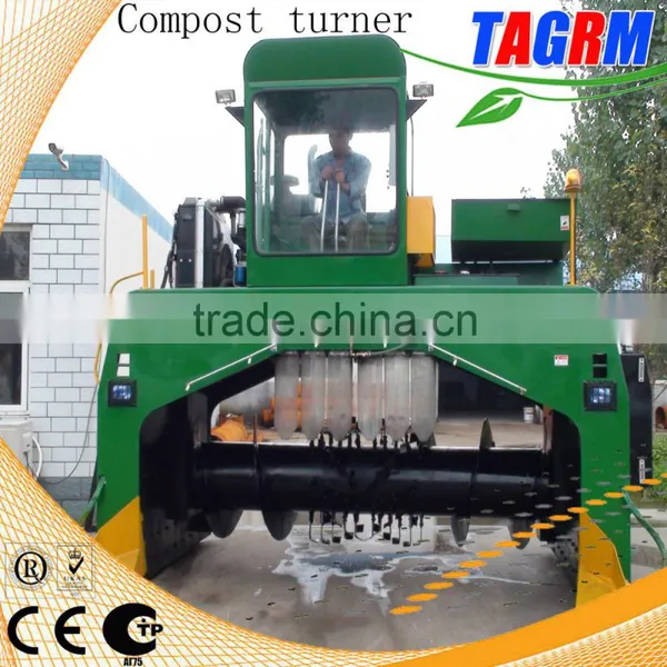 Solid Waste Composting Equipment,Self-crawler Compost Mixer Machine M3600 Price photo-2