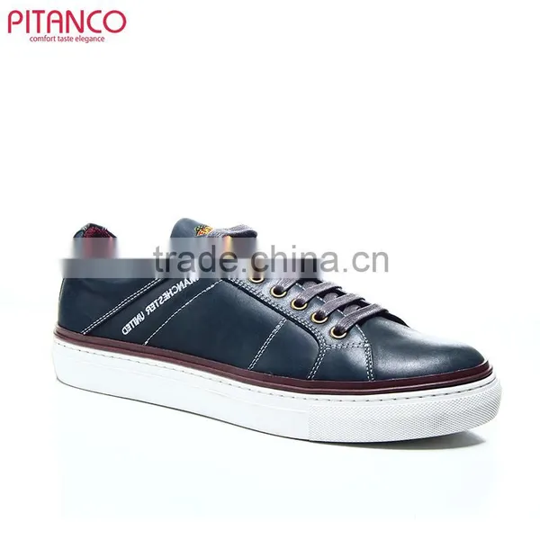 Latest Design Lace-up Genuine Leather Flat Leather Shoes for Men photo-2
