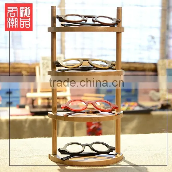 Tranditional Handcraft Display for Eyeglasses Store High Quality Display Shelf photo-4