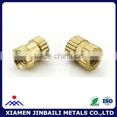 Small Size Nickel Plated Brass Annular Knurled Nuts photo-2