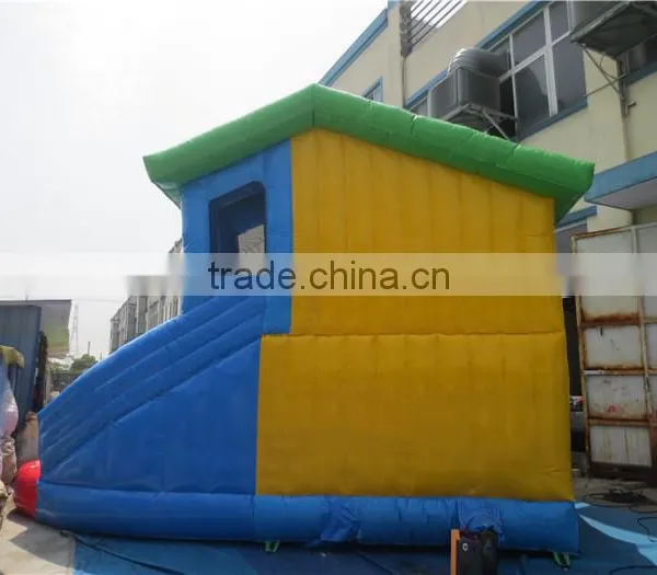 Used Inflatable Water Slide With Swimming Pool Quality Choice photo-5