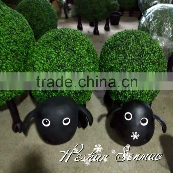Latest Design Artificial Topiary Animal Fake Boxwood Topiary Frame With Factory Price photo-2