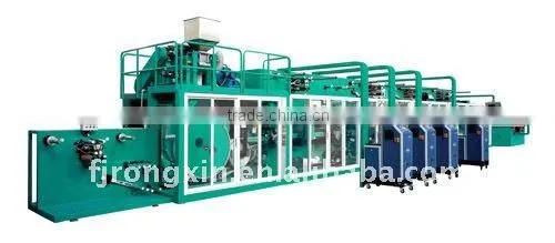 Full Servo Baby Diaper Machine