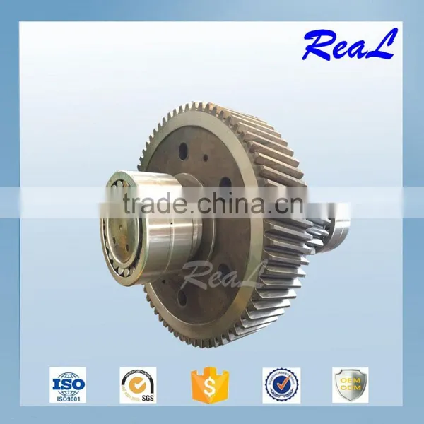 Made In China Large Spur Gear Shaft For Industrial Machinery