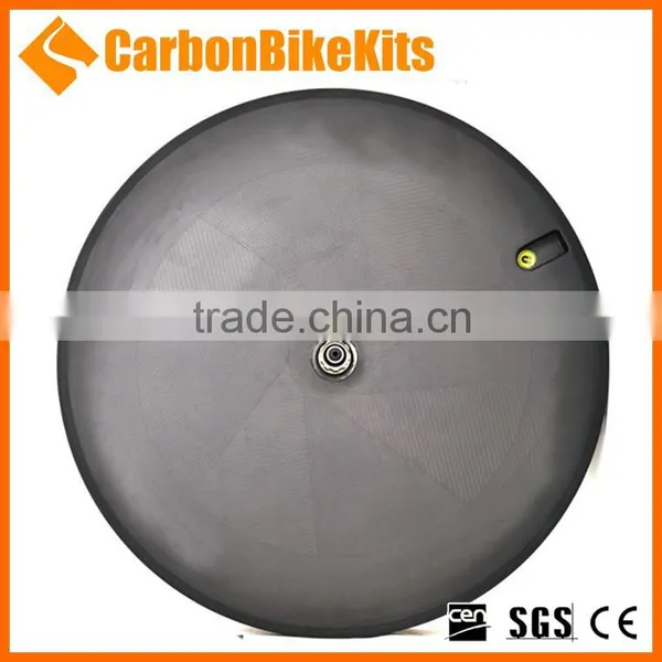CBK Ultra Light Toray T700 700c Road Track Carbon Disc Wheel Clincher DIS-WC photo-4