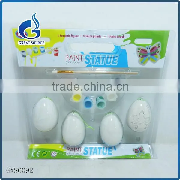 Hotsale Kids Easter Egg Diy Ceramic Paint Kits photo-3