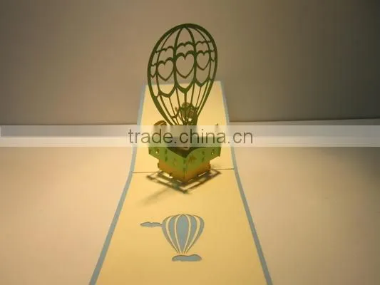 Baloon Pop up Card