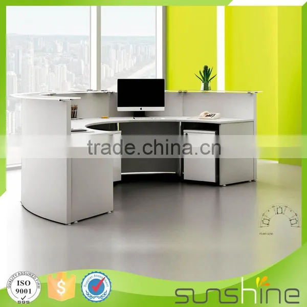 YS-RTC01 2016 New Design White Color Cheap Fitness Center Reception Desk for Fitness Center photo-2