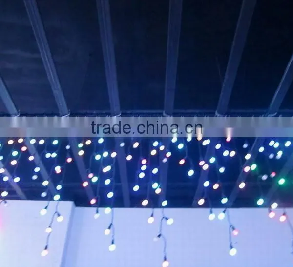 New Arrival Outdoor Christmas Lights Dual Color Led Ball String With Controller Memory photo-4
