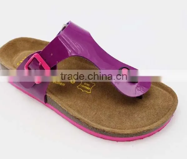 New Summer Rork Sole Colorful Lady Flat Slippers