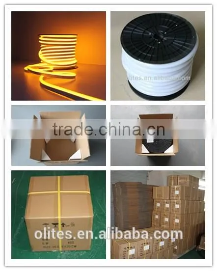 2 Years Warranty 14.4w per Meter 72 Led / m Color Flashing Led Neon Flex photo-6