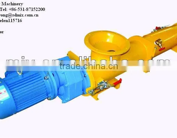 Cemen Screw Conveyor im Cement Silos