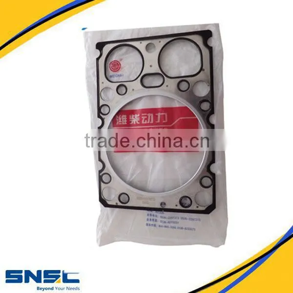 For SNSC, 612600040355, Newly Riveting Cylinder Head Gasket 612600040355 for Weichai Diesel Engine, Gasket and Seal of Weichai