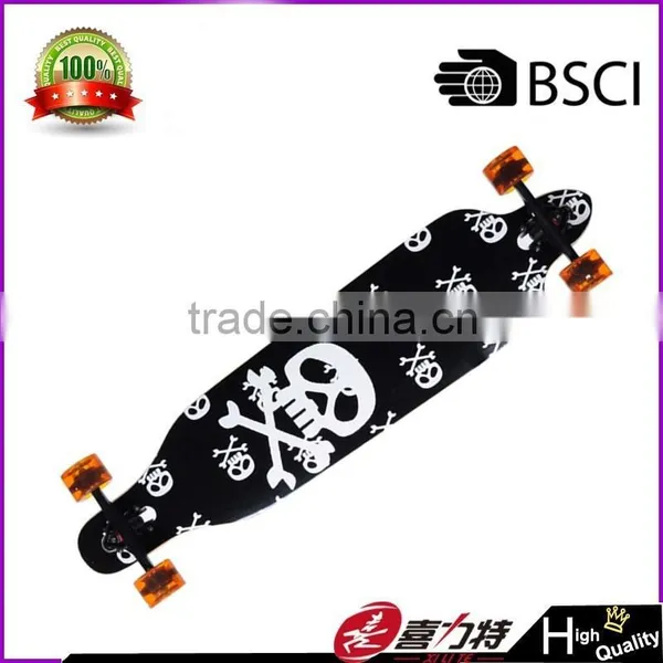 Drop Through Downhill Long Skateboard photo-5