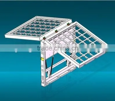 High Resolution p6 Outdoor Advertising Full Color Front Service Led Screen photo-2
