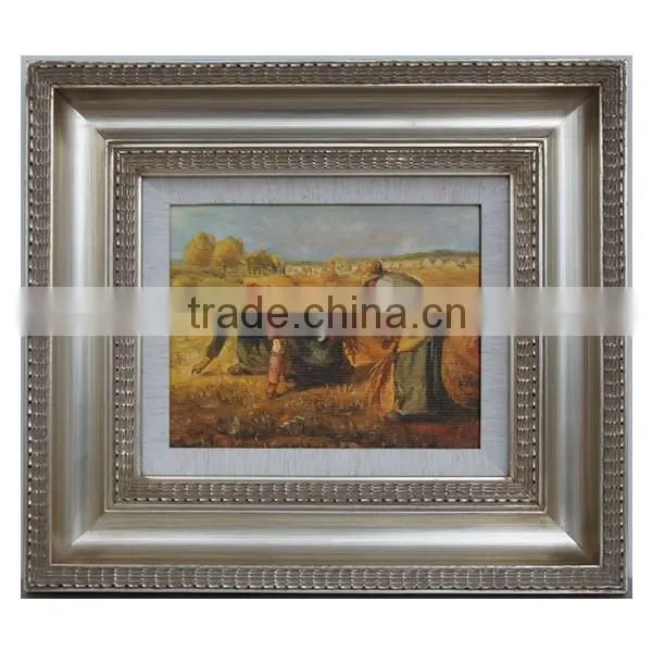 ROYIART Quality Silver Wooden Frame for Oil Painting