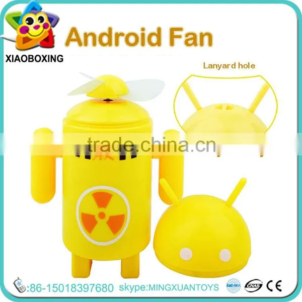 Cartoon Design Plastic Portable 12v dc Electric Charge Fan Toys for Kids photo-2