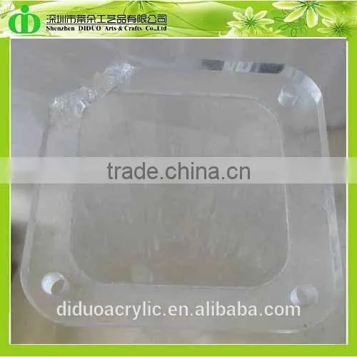 DDH-L118 Trade Assurance Modern Acrylic Table Leg Round Base photo-3