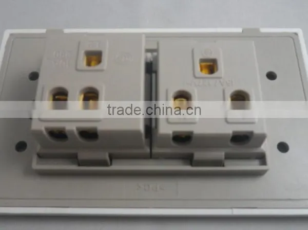 110V American Design Wall Electric 1 Gang Switch+ 15A Socket photo-3