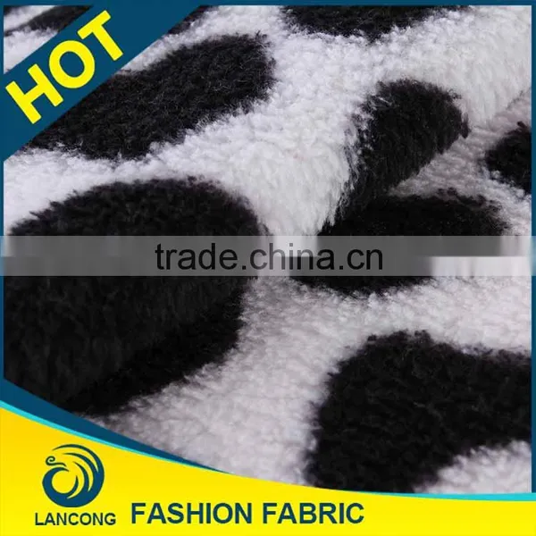 China Supplier Clothing Material Knit fr Fleece Fabric photo-2