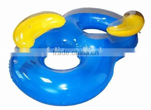 PVC Inflatable Twin Float Ring photo-2