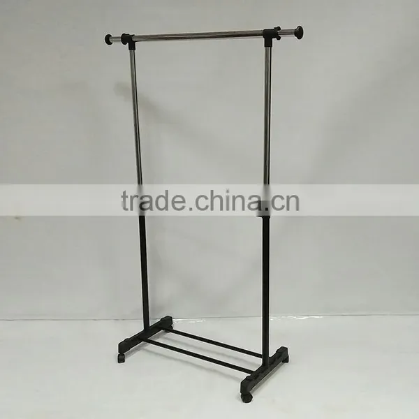 Cheap Extendable and Adjustable Height Garment Coat Rack Display Drying Clothes Rack photo-3