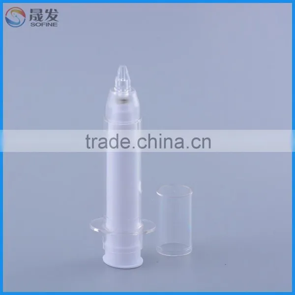 Wholesale PP Plastic Elegant Pointy Airless Bottle for Cosmetic photo-2