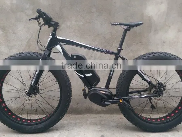 Electric Bike Fat Tire 36V 350W Central Motor Powered Motor ( HJ-M20 )