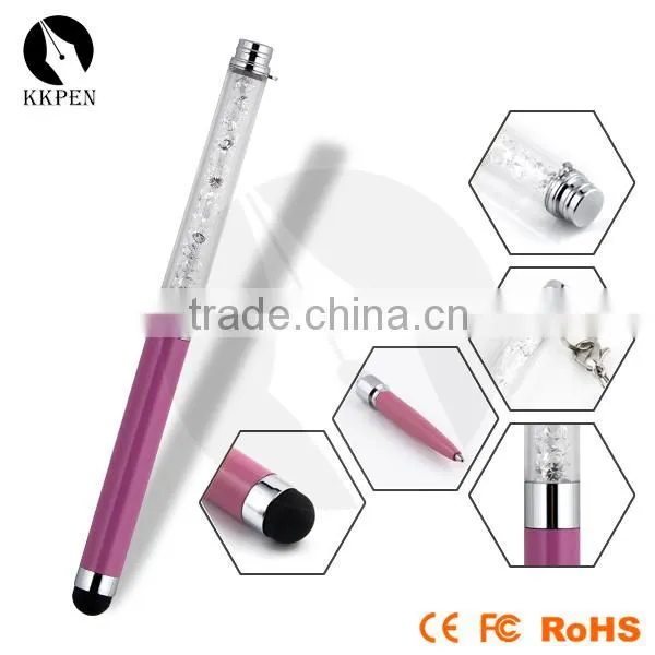 KKPEN 2 in 1 Ball Pens Good Quality Touch Pen Pen Keychain Gift Set photo-2