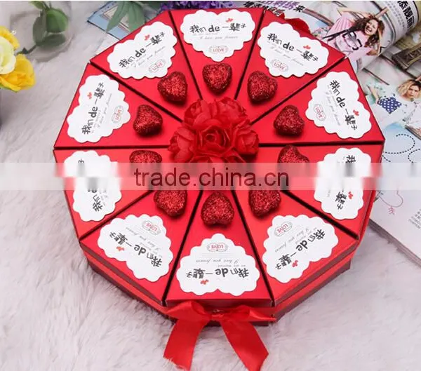 Popular Wedding Party Gift Favour Packaging Box photo-3