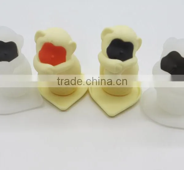 Wholesale NEW BPA Free FDA Approved Food Grade Monkey Unique Silicone Loose Tea Leaf Infuser photo-2