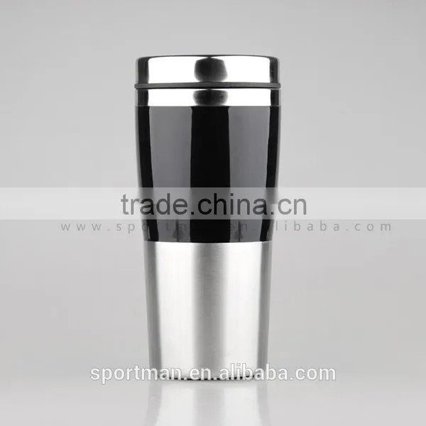 16oz Innovative Double Wall Thermal Travel Tea Mug Handmade Insulated Coffee Mug China Takeaway Mug photo-2