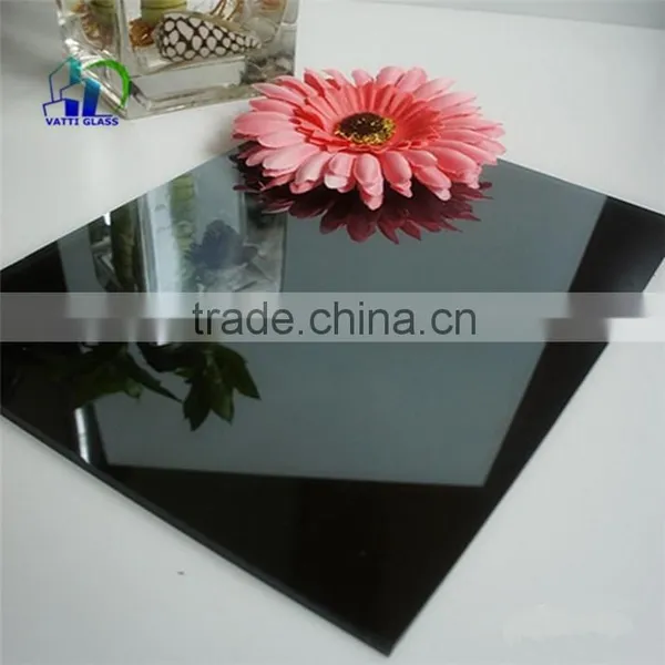 Living Room Decorative Gold Reflective Glass Gold Mirror Coating Glass 6mm Reflective Glass Door photo-2
